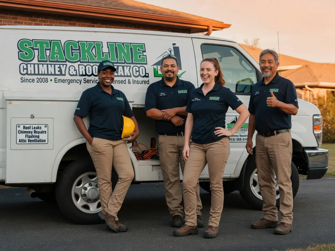 Chimney flashing repair company in Lancaster, TN